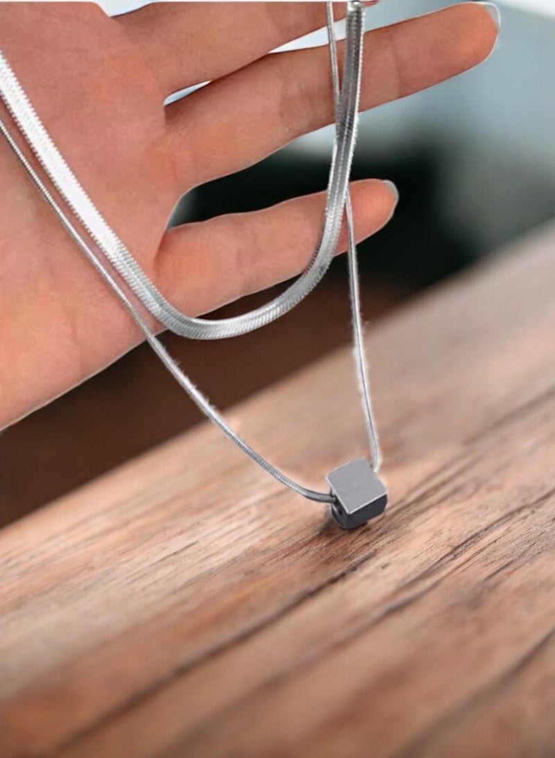 Elegance Trendy & High Quality Stainless Steel Necklace For Women - Image 2