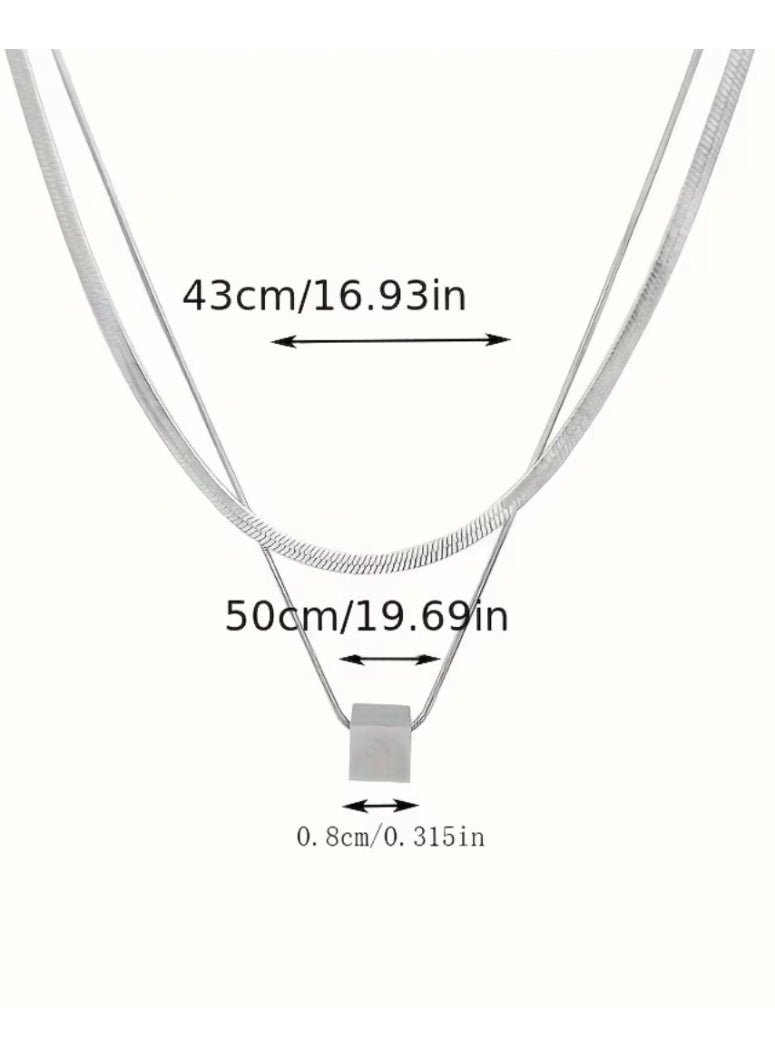Elegance Trendy & High Quality Stainless Steel Necklace For Women - Image 5
