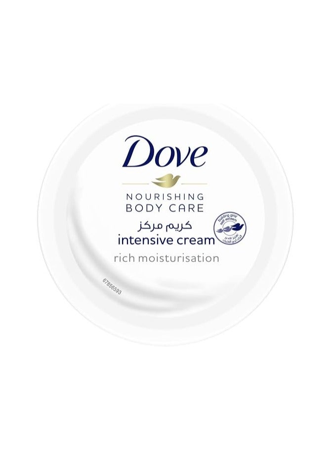 Dove ADAM ZAC Dove Nourishing Body Care Intensive Cream for Soft & Smooth Skin Rich Moisturization 75G