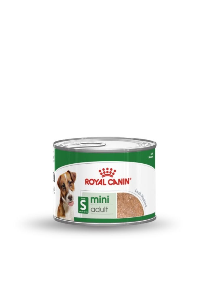 Royal Canin Size Health Nutrition Mini Adult Wet Dog Food 3 x 195g - Image 2