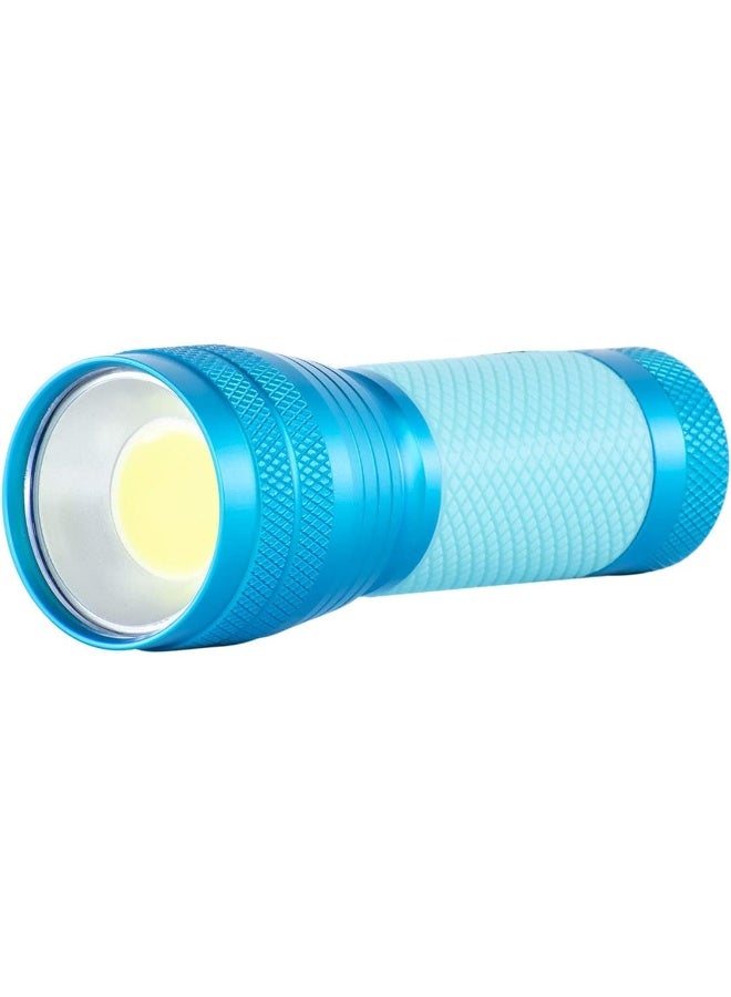 Dorcy 100-Lumen Weather Resistant Glow-In-The-Dark LED Flashlight with Lanyard and Aluminum Construction, Assorted Colors - Image 1