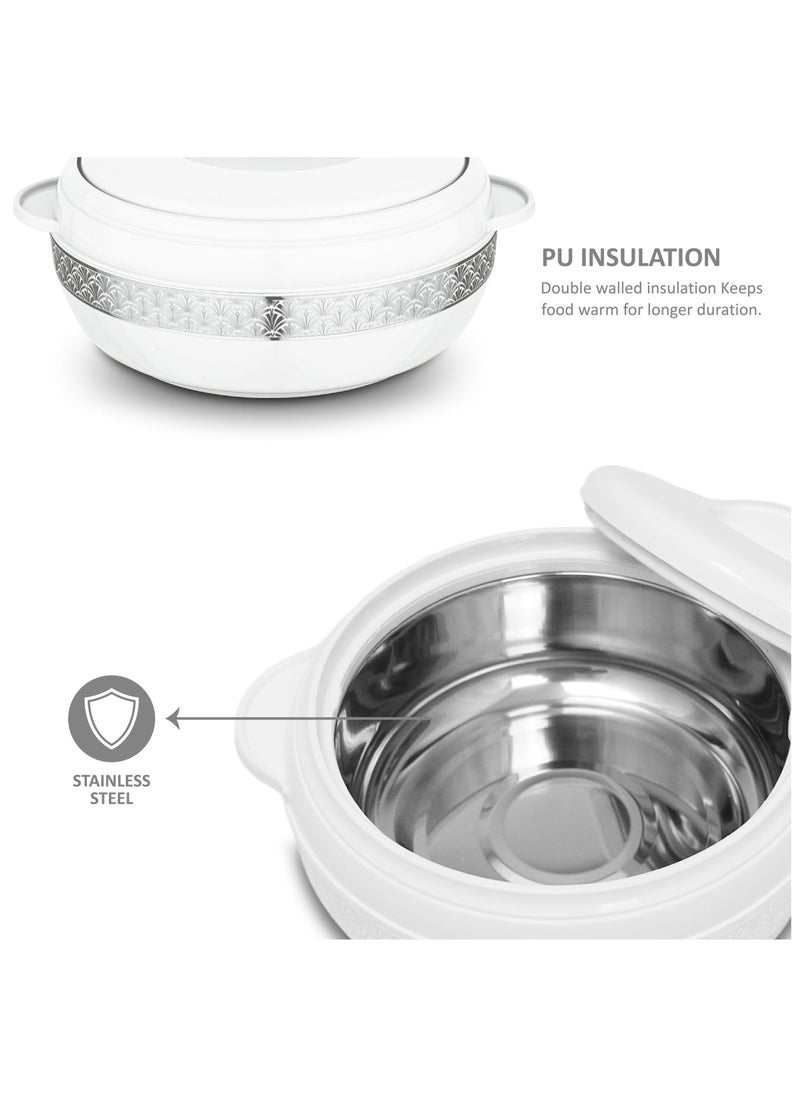 Dream Stainless Steel Insulated Casserole White 2500ML - pzsku/Z1643508F042F17F989B1Z/45/_/1738060436/eefa3696-d062-42a4-89cc-f52388e93c36