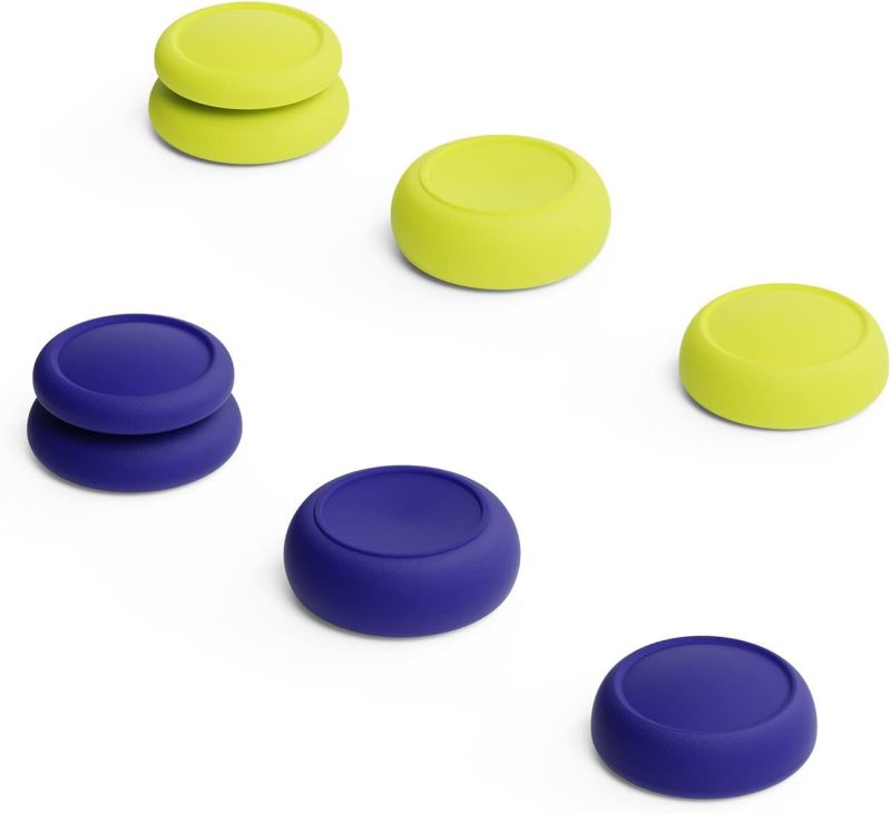 Thumb Grips 6-Pack Patented Design: 2 Skin Grip 2 Cqc Elite 2 Fps Master - Enhanced Accuracy Extra Grip Tpe Joystick Caps for Nintendo Switch Joy-Con Gaming - Image 1