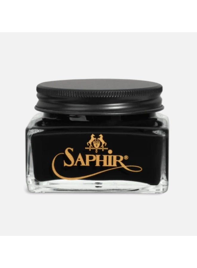 سفير SAPHIR Medaille d'Or Creme 75ml - Noir/Black - Image 1