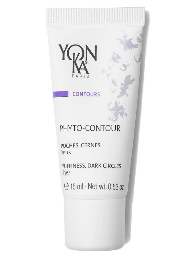 Yonka Yonka Phytocontour Eye Cream (15 Ml) Antiaging Under Eye Cream For Dark Circles And Puffiness Tone And Firm With Vitamin E And Aloe Vera Parabenfree  - Image 1