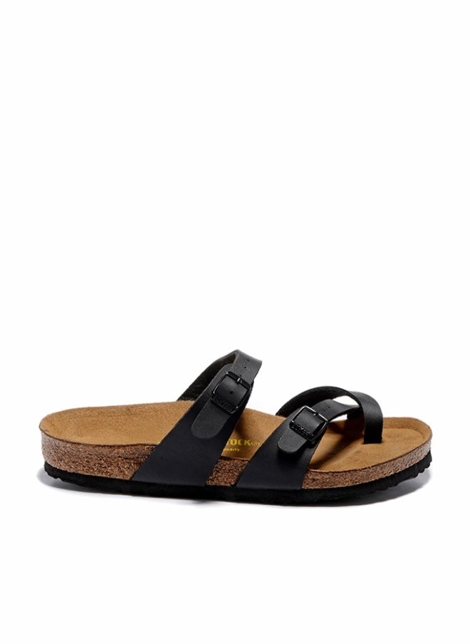BIRKENSTOCK Mayari Thong Sandals - Black - Image 1