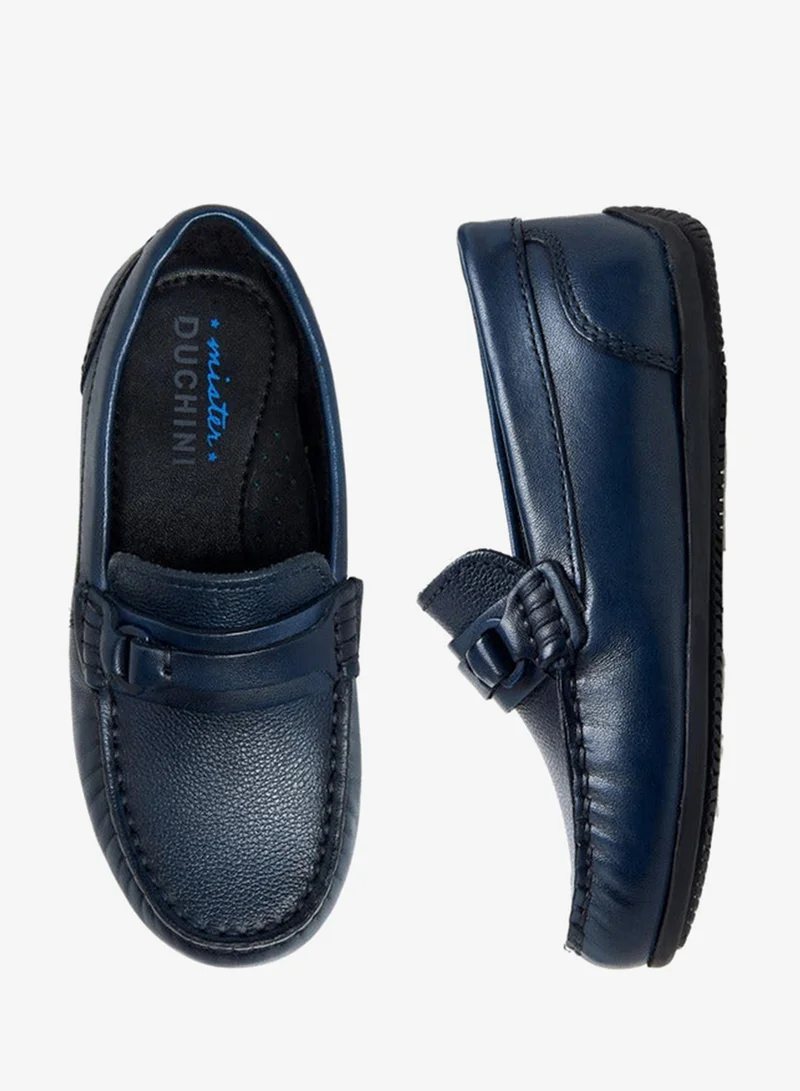سيد دوتشيني أحذية موكاسين جلدية للأولاد سهلة الارتداء تشكيلة رمضان