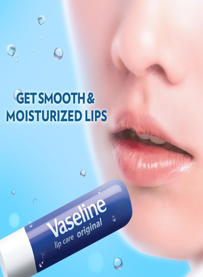 Vaseline Lip Care | Original Lip Balm Stick | up to 48Hr moisturization | with petroleum jelly & vitamin E | made in South Korea | 4.8g - Image 5