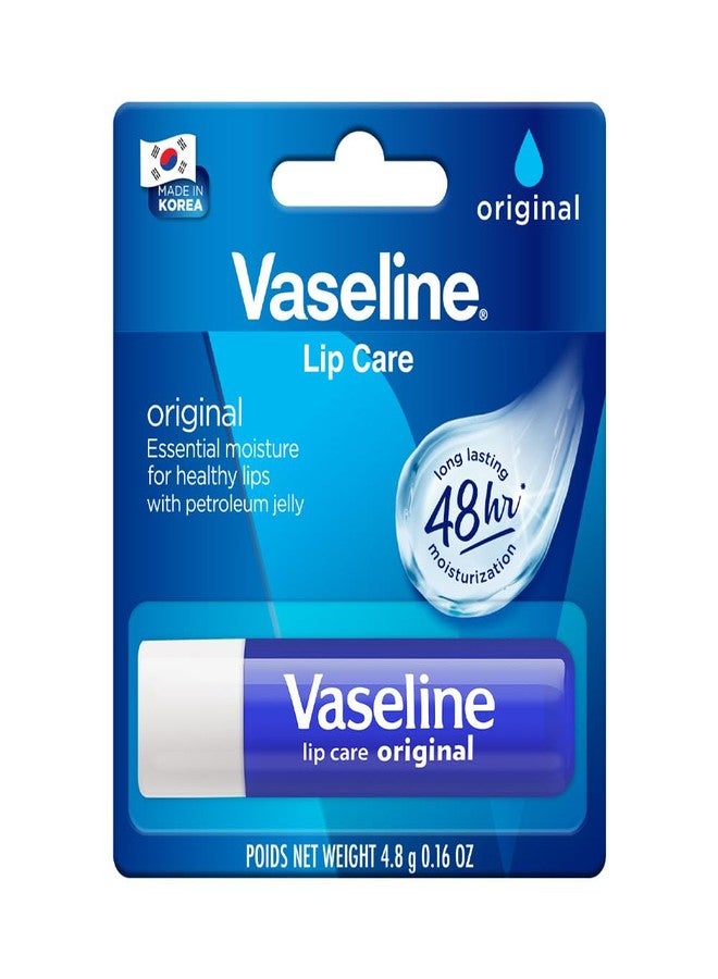Vaseline Lip Care | Original Lip Balm Stick | up to 48Hr moisturization | with petroleum jelly & vitamin E | made in South Korea | 4.8g - Image 1