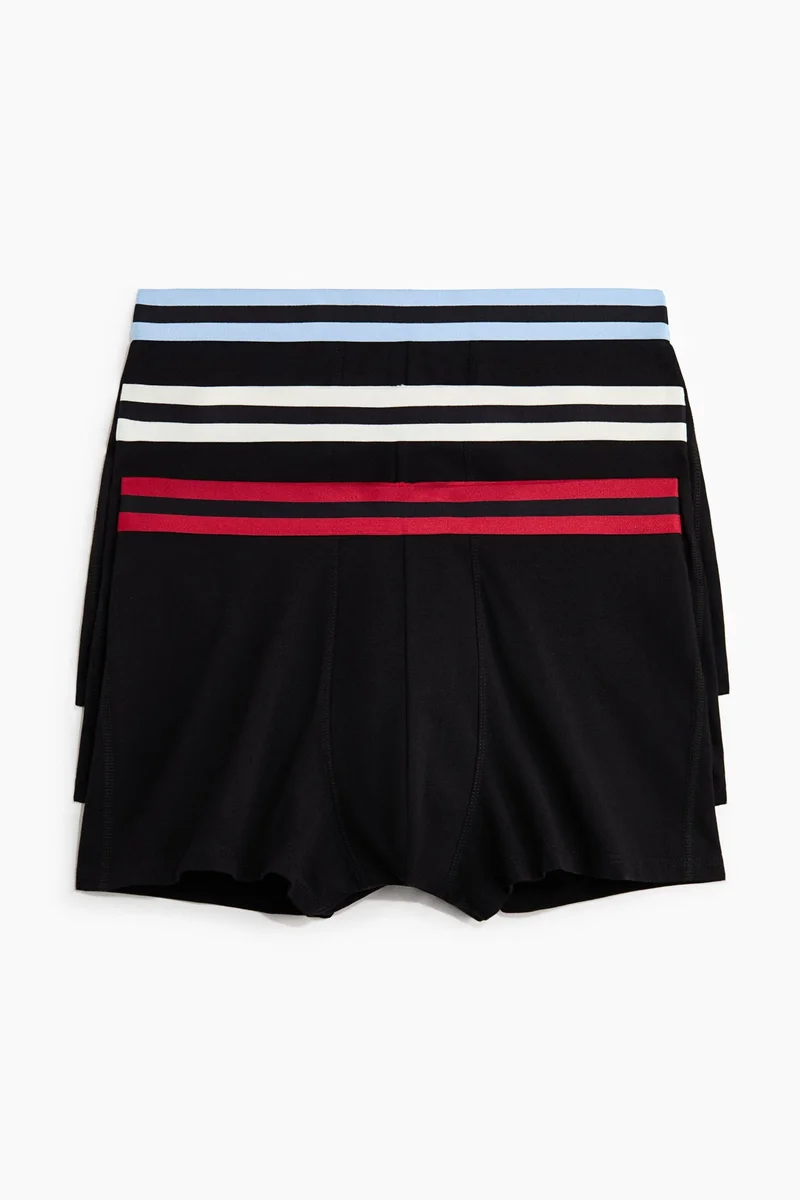 H&M  3-pack short trunks with Lycra® for Men | Best Price UAE