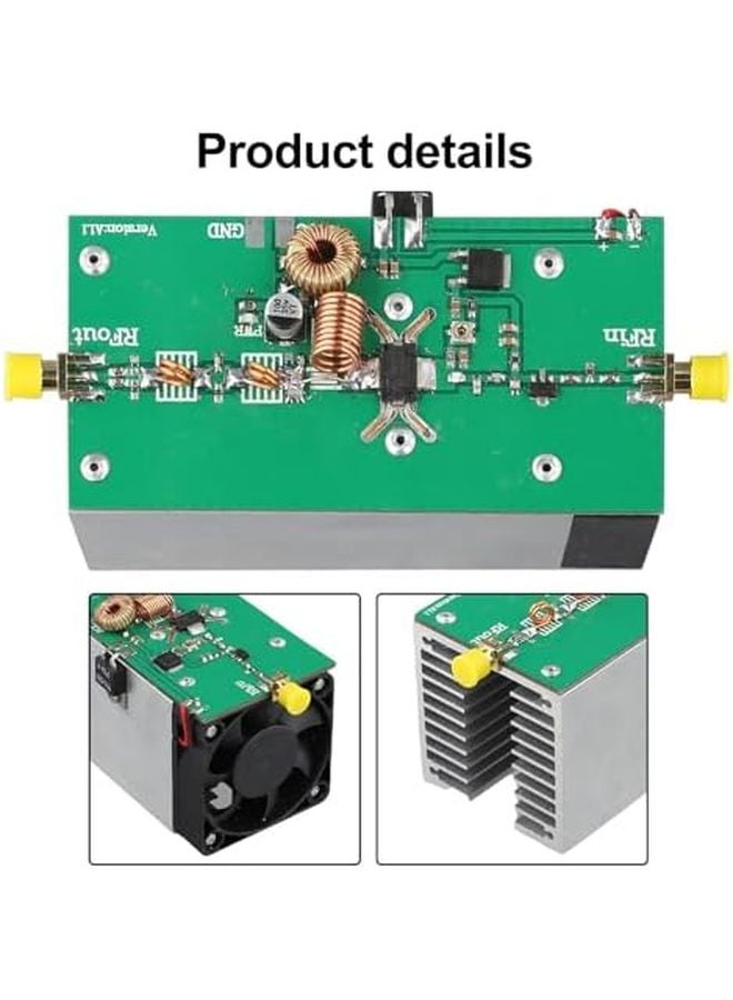 433MHz 25W RF Power Module SMA K Connector Intelligent Temperature Control Fan - Image 4