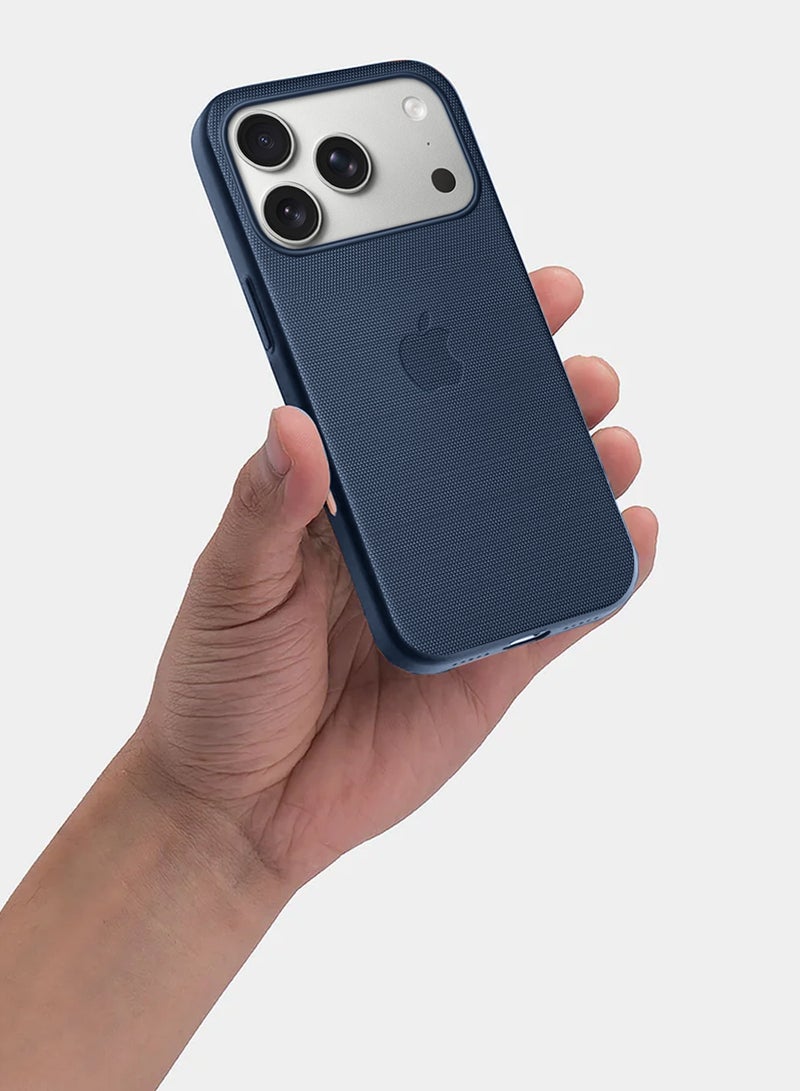 Wtech Apple iPhone 17 Pro 5G 2025 TechWoven with MagSafe Case Cover (MCMPMN) - Navy Blue - Image 5