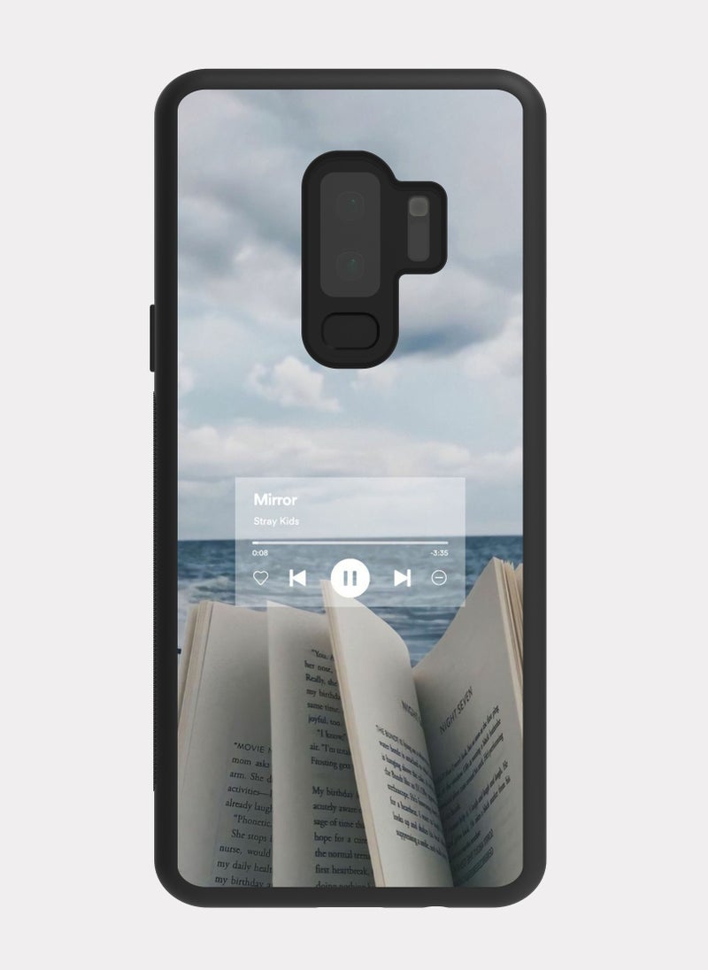 بكسلات كفر سامسونج جالكسي اس 9 بلس بحر و كتاب ابيض - Image 1