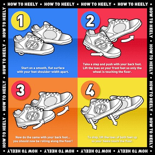 HEELYS Pro 20 Minions Wheeled Heel Shoe, Black/Yellow, 8 US Unisex Big Kid - Image 2