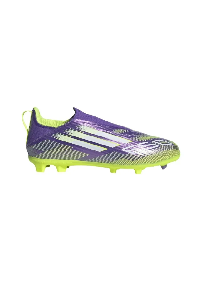 Adidas F50 League Ll Fg/Mg J U Purple Football/Soccer Shoes For Kids