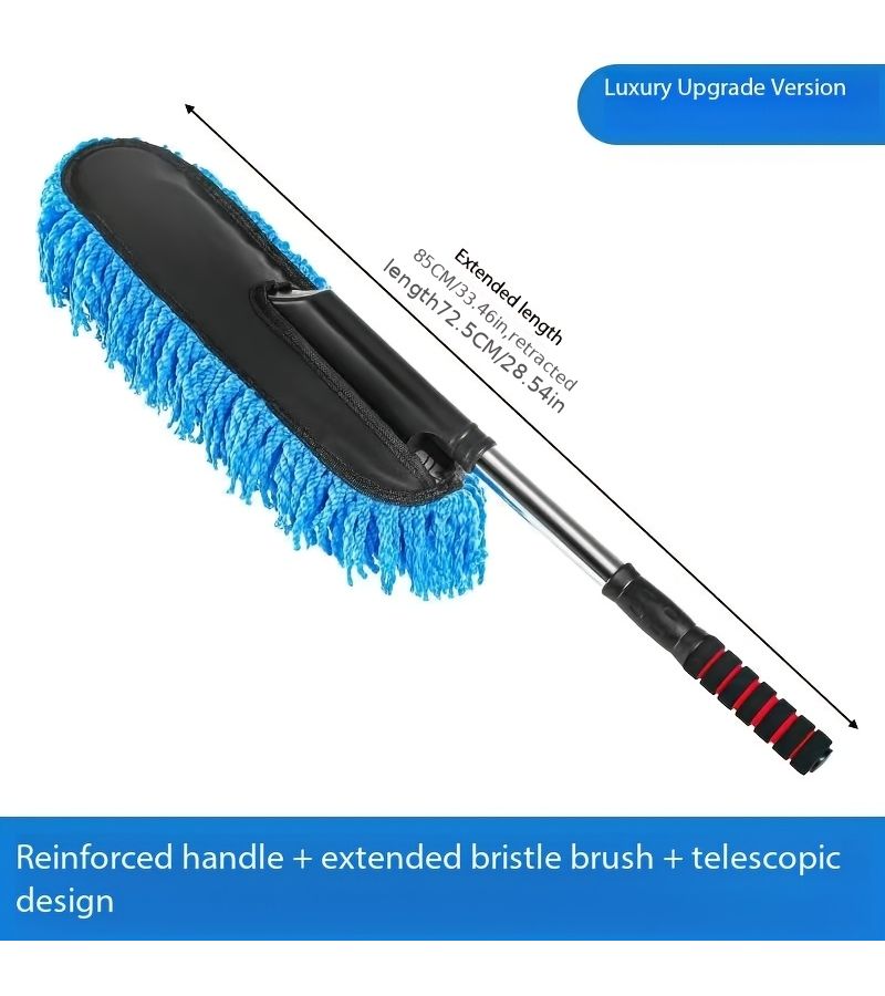 Noon Extended Handle Car Cleaning Mop With Thickened Non Slip Pp And Upgraded Reinforced Brush - Image 2