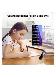 DMG TECH 32GB Digital Voice Recorder with Playback, 1536Kbps Digital Recorder for Lectures Meetings, Type-C Charging Tape Recorder 580 Hour Audio Recorder, Password, Timed Recording, MP3 Player  - Image 2