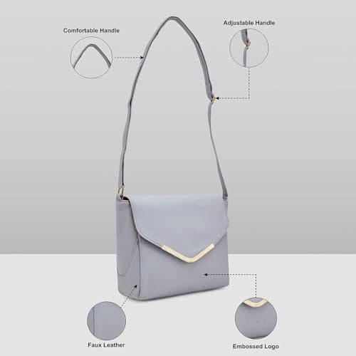Caprese womens YONDELLA SB Medium BLUE Sling Bag - Image 3
