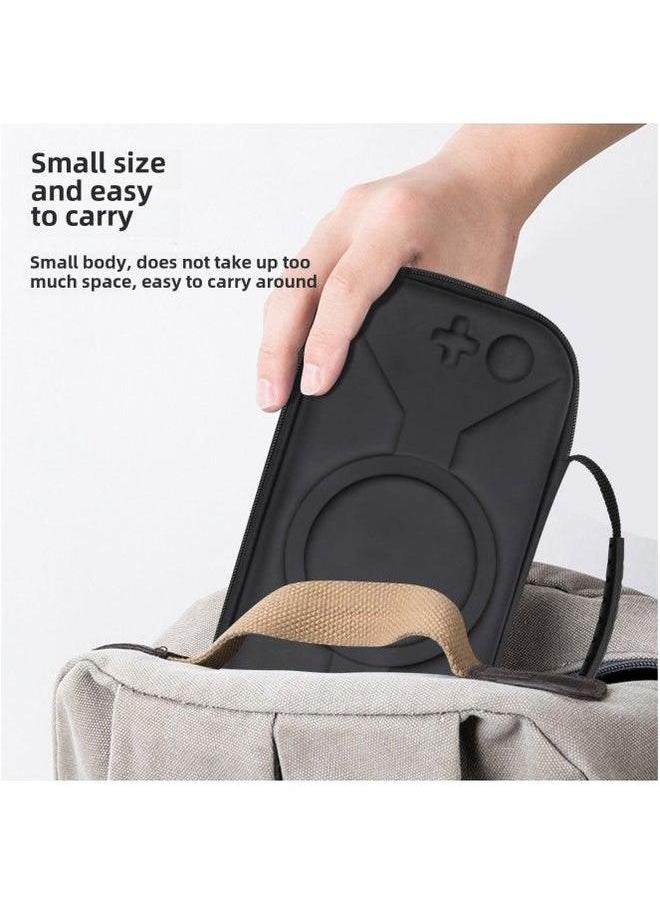 Generic Second Generation Nintendo Switch 2 Storage Bag Game Accessories Portable Leather Box-Product Color:Black-Model:Switch O Type Texture  - Image 5