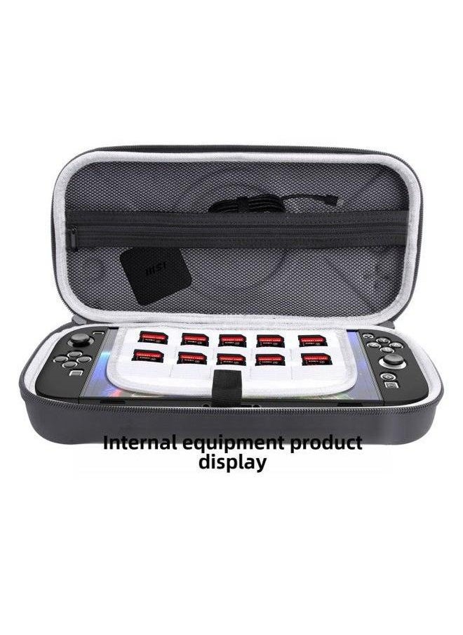 Generic Second Generation Nintendo Switch 2 Storage Bag Game Accessories Portable Leather Box-Product Color:Black-Model:Switch O Type Texture  - Image 3