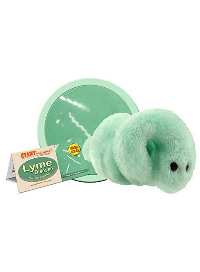 Giant Microbes GIANTmicrobes Lyme Disease Plush - Learn About This Tick borne Disease with This Memorable Plush, Unique Gift for Patients, Scientists, Students, Doctors and Health Professionals - Image 1