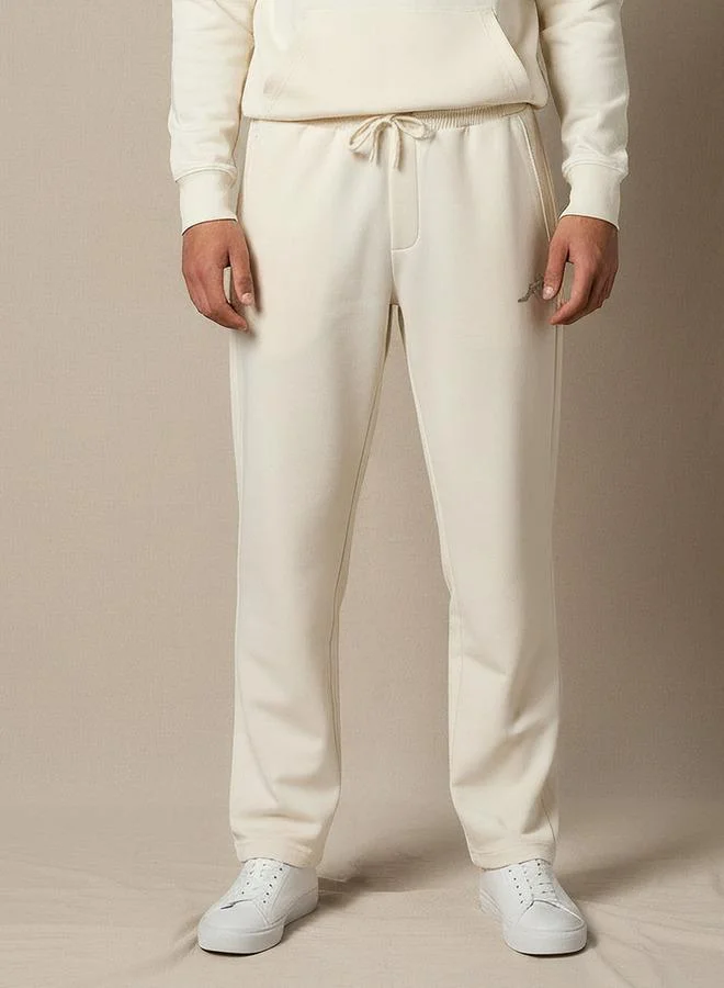 Kappa Kappa Men Relaxed Fit Joggers with Pockets