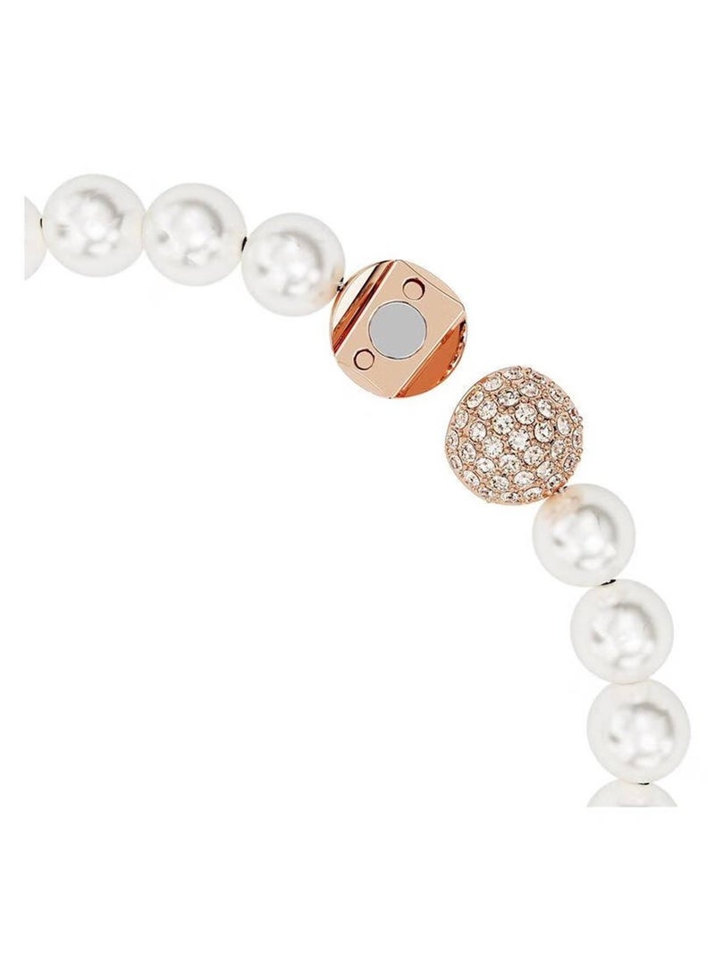 Generic - SWAROVSKI Elegant Feather Pearl Element Bracelet - Image 1