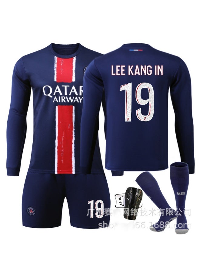 football jerseys and shorts sets, breathable and quick-drying sports uniforms, football team jerseys, men's and women's youth teams, multiple sizes and colors, for training, matches and street wear - Image 1
