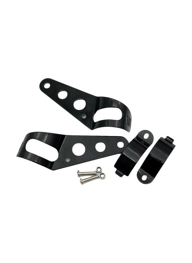 NIBEMINENT - Universal Headlight Mount Brackets Fork Ear Set - Image 1