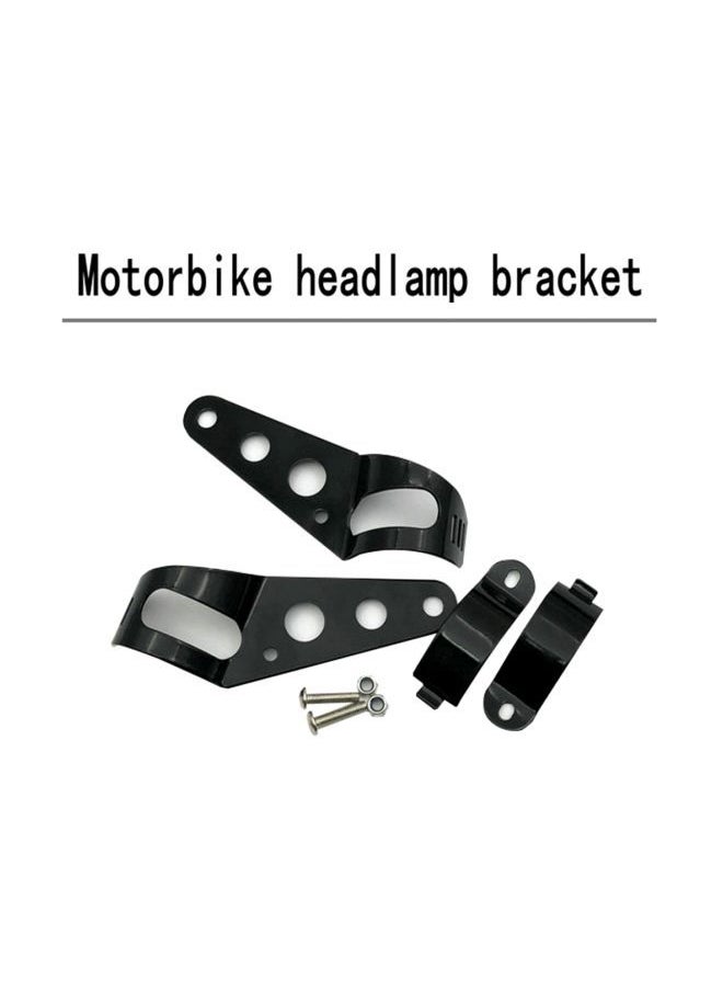 NIBEMINENT - Universal Headlight Mount Brackets Fork Ear Set - Image 1