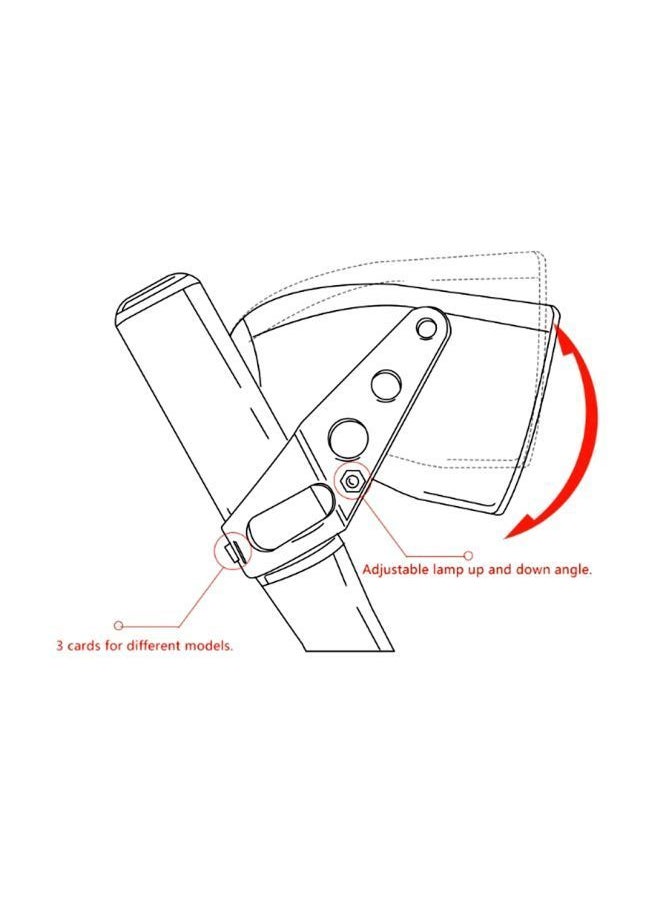 NIBEMINENT - Universal Headlight Mount Brackets Fork Ear Set - Image 1