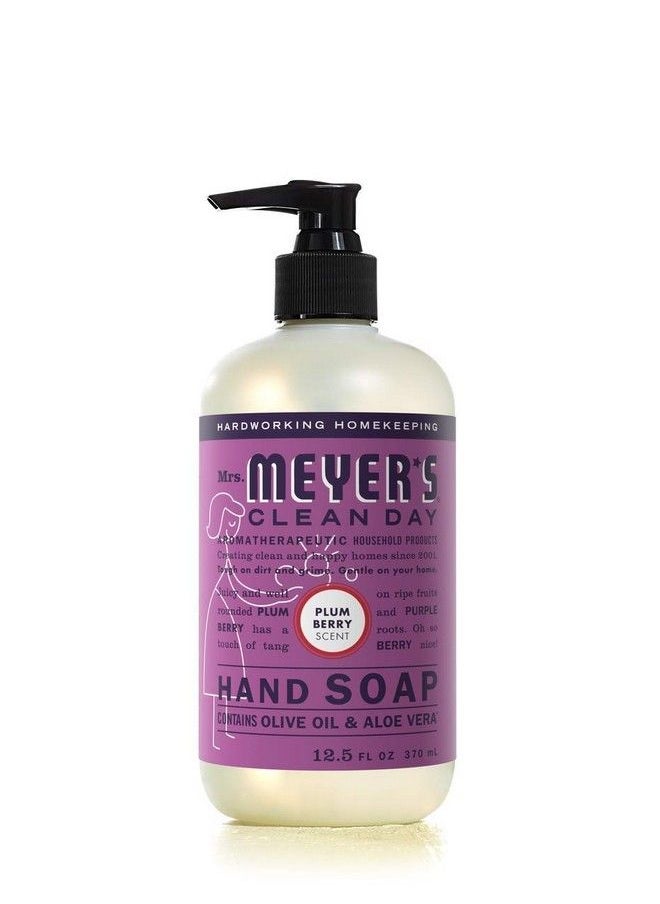 Mrs. Meyer's Clean Day Mrs. Meyer Liquid Hand Soap New Everyday 6 Scent Variety Pack 1 Rainwater 1 Oat Blossom 1 Plumberry 1 Basil 1 Lavender 1 Lemon Verbena 1 Ct  - Image 5