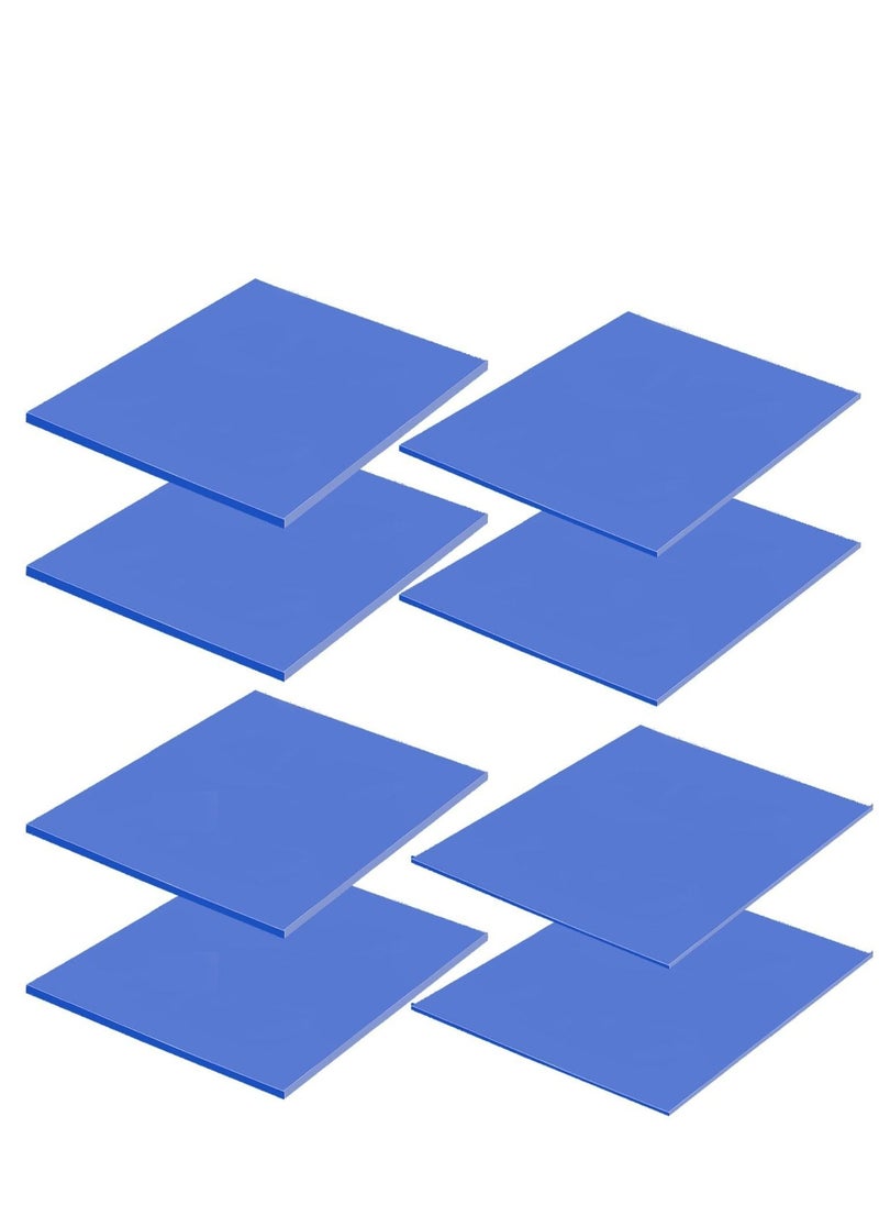 Y&D - 8 Pack Thermal Pad 100x100mm 0.5mm 1mm 1.5mm 2mm Highly Efficient Conductivity 6.0 W/mK Heat Resistant Silicone Pads for Laptop Heatsink CPU GPU SSD IC LED Cooler - Image 1