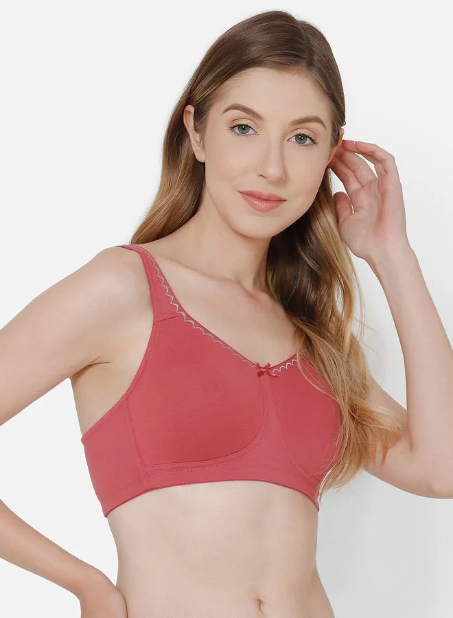 كلوفيا Non Padded Non Wired Cotton T-Shirt Bra by Styli