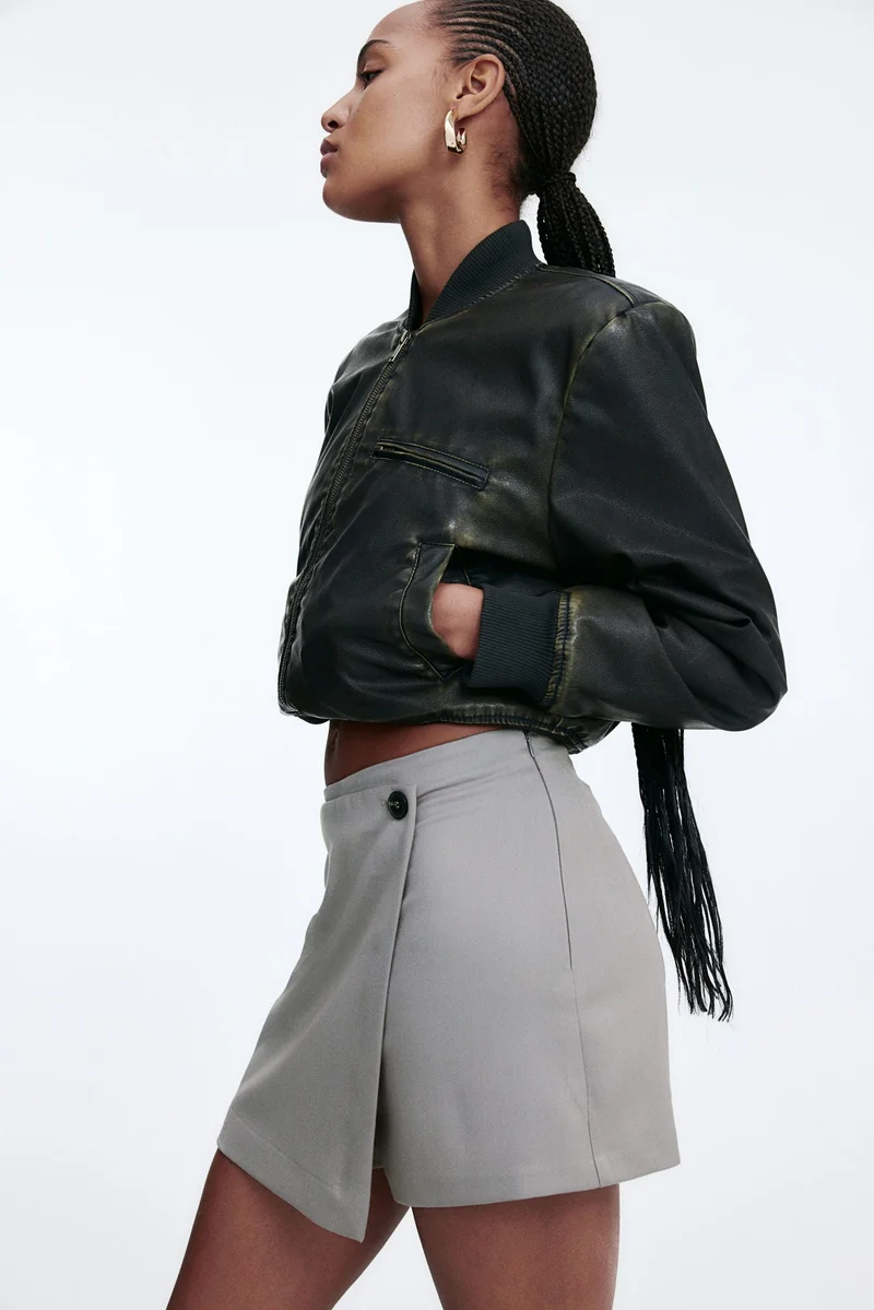 اتش اند ام Wrap skort