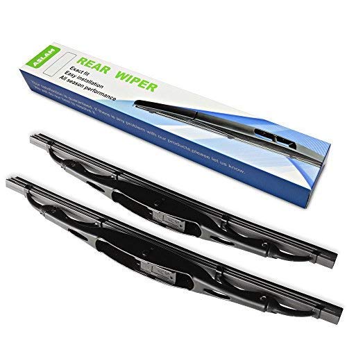Rear Wiper BladeASLAM 101 Rear Windshield Wiper Blades TypeE for Original Equipment ReplacementExact FitPack of 2