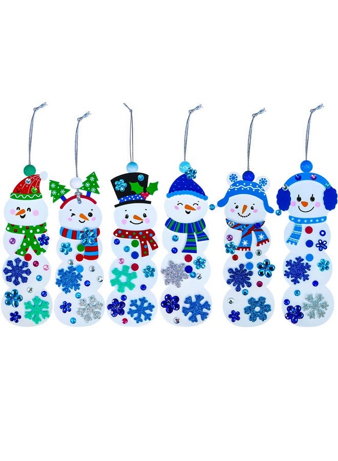 وينلين 24 مجموعة من أدوات الحرف اليدوية لعيد الميلاد، الحرف الشتوية، علامات مرجعية لعيد الميلاد، زينة، مجموعات فنية، ملصقات إسفنجية لعيد الميلاد، فنون وحرف يدوية للأطفال، أنشطة الفصل الدراسي في العطلات، هدايا الحفلات - Image 2