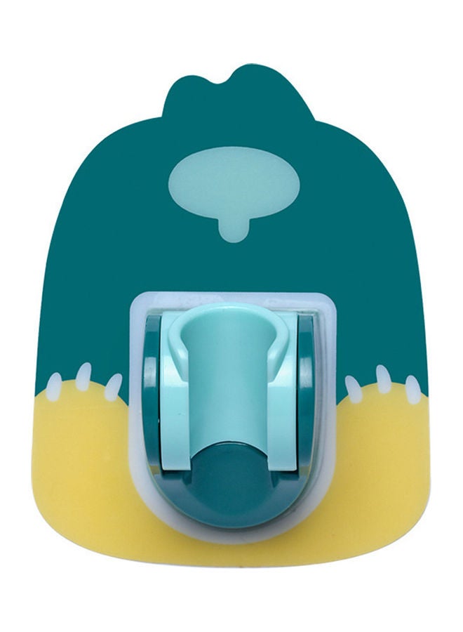 NIBEMINENT Adjustable Handheld Shower Head Holder Green 12.00*6.00*10.00cm