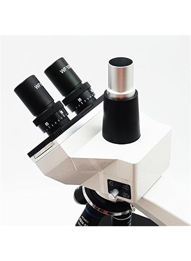 Arabest A11.1522-E Compound Trinocular Microscope, Metal, Glass, Plastic - Image 5