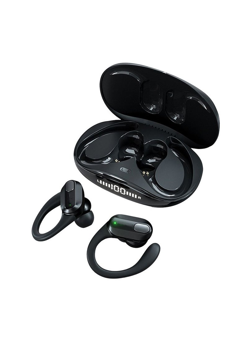 Generic Wireless BT Sport Earphone Mini Headphones with Mic Charging Case Hi-Fi Stereo Sound Noise Reduction HD Call Smart Fast Pair Compatible with iOS Android System  - Image 1