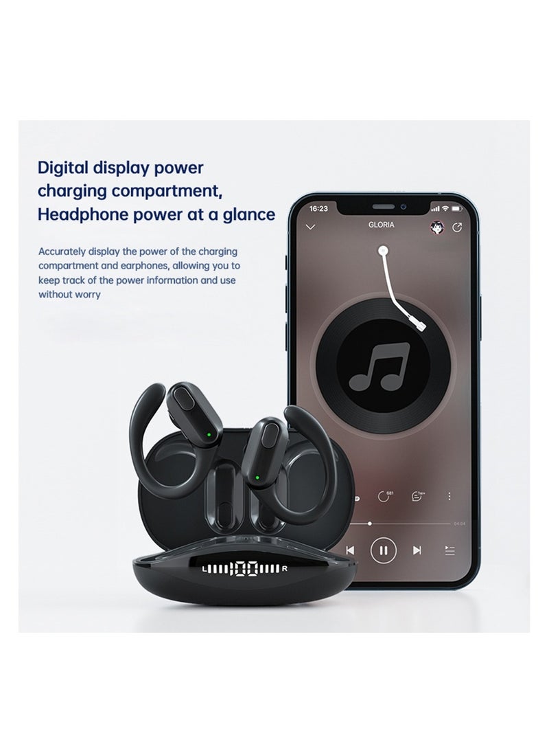 Generic Wireless BT Sport Earphone Mini Headphones with Mic Charging Case Hi-Fi Stereo Sound Noise Reduction HD Call Smart Fast Pair Compatible with iOS Android System  - Image 4