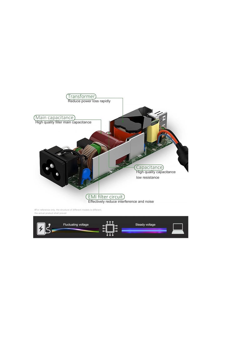Terabyte 230W Charger for Lenovo Legion 5 Laptop - Fit for Lenovo Legion 5 7 5P 5Pro C7 S7 Y540 Y545 Y730 Y740 Y900 Y910 Y920 Y7000, Thinkpad P73 P53 P72 P52 P71 P51 P70 Adapter Power Supply - Image 4