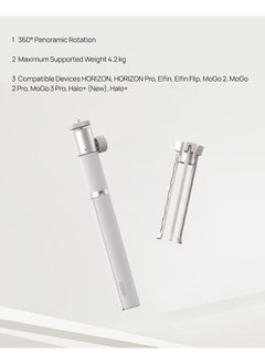 XGIMI Light Gold Portable Stand | Versatile Desktop and Floor Stand,Lightweight and Portable, Foldable, 360° Rotation, for HORIZON series, Elfin Flip, MoGo series, and Halo+  - Image 5