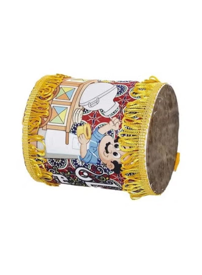 Red Hand Drum – Lightweight Percussion Instrument for Kids and Adults - Image 3
