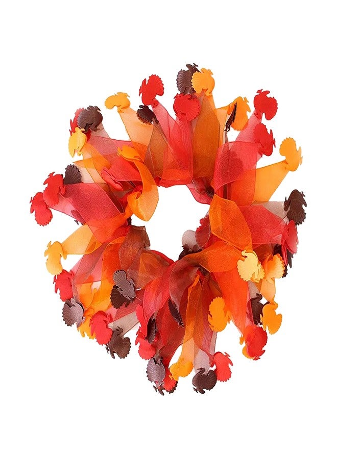 Midlee Thanksgiving Turkey Decorative Dog Collar (Large) - Image 1
