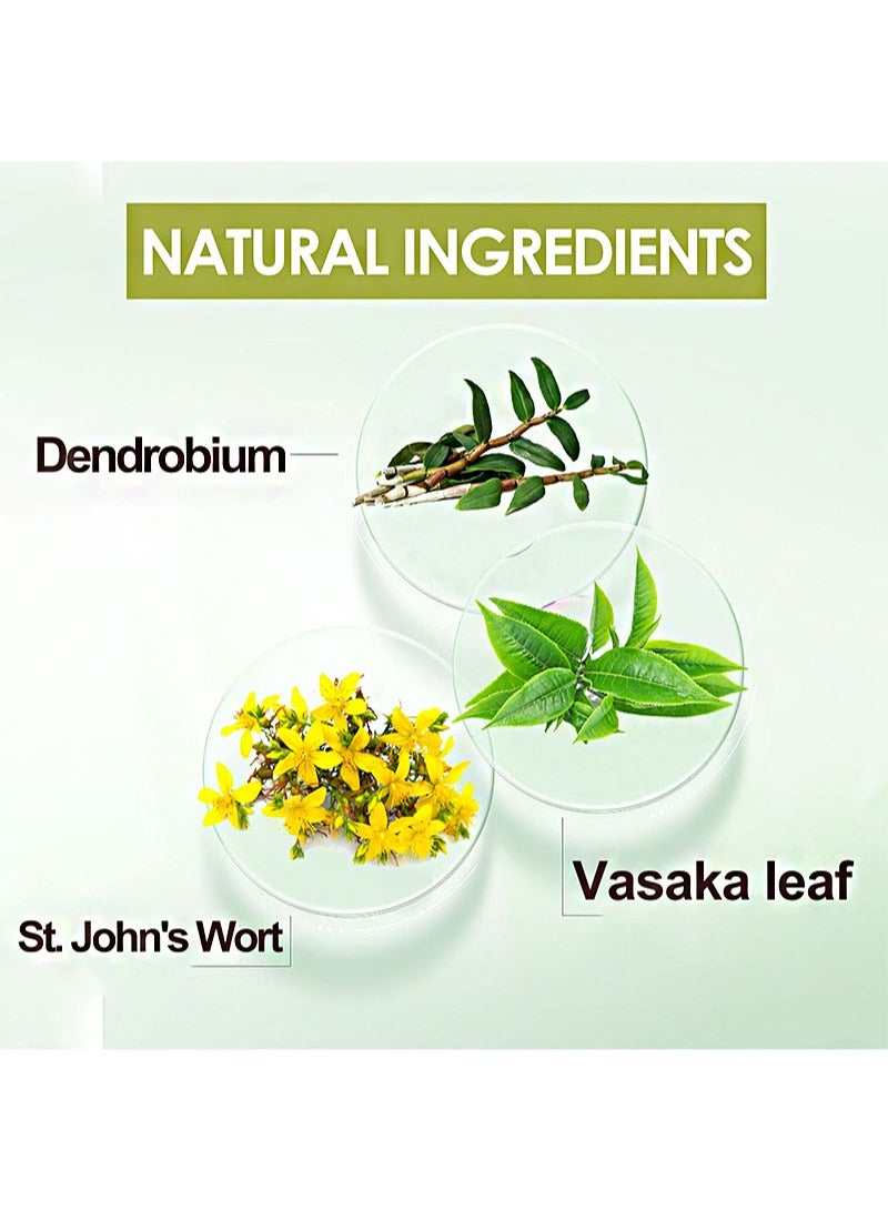 أوهو رذاذ تنظيف الرئة العشبي 30 مل، رذاذ دعم الرئة، يخفف حكة الحلق الجاف، يخفف السعال والبلغم، ينظف الرئتين ويزيل السموم، يعالج أمراض الجهاز التنفسي، رذاذ الفم (قطعتان) - Image 4