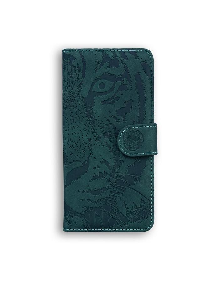 S-TOP Case For Motorola Moto G15 Tiger Embossing Pattern Leather Phone Case - Image 3