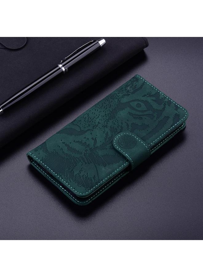 S-TOP Case For Motorola Moto G15 Tiger Embossing Pattern Leather Phone Case - Image 2