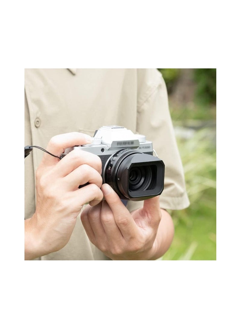 SYOSI Metal Camera Lens Hood, Fit for Fujifilm Xf 27mm F2.8 R Wr, Replaces Original Fujifilm Lh-Xf27 Lens Hood, Reduce Lens Flare, Prevent Reflection, Protect Lens(with Hood Cap ) - Image 5