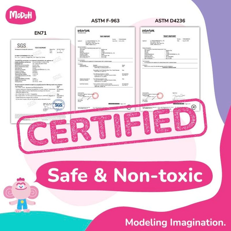 MODOH Plasticine Oil Based Modeling Clay, Non Hardening Reusable Clay, Non Toxic No Bake Professional Oil Base Sulfur Free Sculpting Clay (White) - Image 4